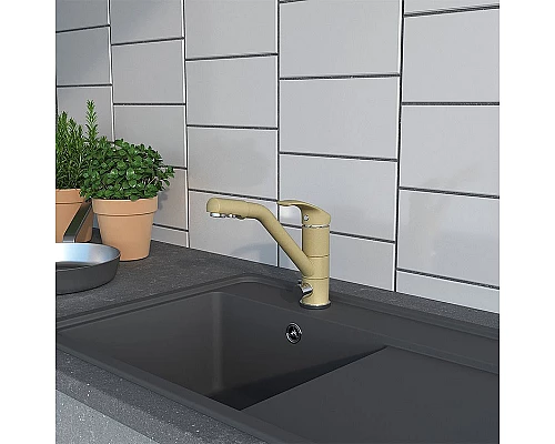 Заказать Смеситель для кухни Paini Pilot 04AV543KM Бежевый гранит в магазине сантехники Santeh-Crystal.ru