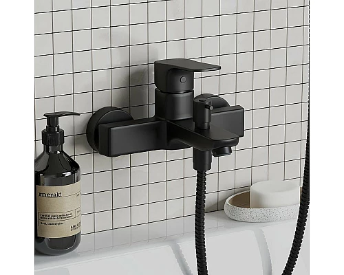 Заказать Смеситель для ванны Paini Viva Style P4YO111 Черный матовый в магазине сантехники Santeh-Crystal.ru