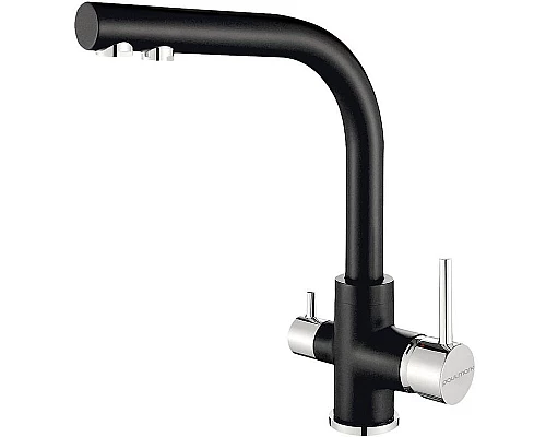 Приобрести Смеситель для кухни Paulmark Essen Es213011-401 Антрацит в магазине сантехники Santeh-Crystal.ru