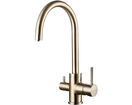 Приобрести Смеситель для кухни Paulmark Essen Es213211-BR Бронза в магазине сантехники Santeh-Crystal.ru