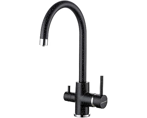 Заказать Смеситель для кухни Paulmark Essen Es213211-308 Черный в магазине сантехники Santeh-Crystal.ru