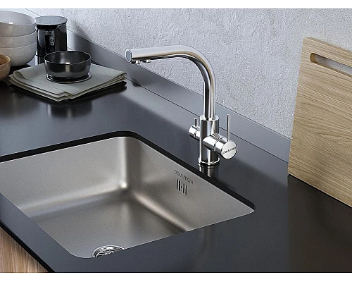 Купить Смеситель для кухни Paulmark Essen Es213011-CR Хром в магазине сантехники Santeh-Crystal.ru