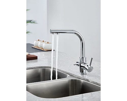 Купить Смеситель для кухни Paulmark Essen Es213011-CR Хром в магазине сантехники Santeh-Crystal.ru