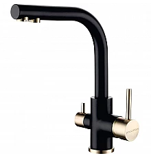 Смеситель для кухни Paulmark Essen Es213011-401BR Антрацит Бронза