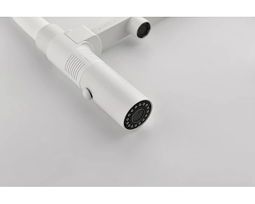 Купить Смеситель для кухни Paulmark Gravity Gr213188-431 Белый матовый в магазине сантехники Santeh-Crystal.ru