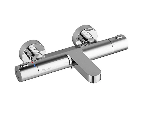 Заказать Смеситель для ванны Ravak Termo 300 TE 023.00/150 X070097 с термостатом Хром в магазине сантехники Santeh-Crystal.ru