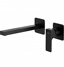 Смеситель для раковины Remer Absolute AU15PLNO Черный матовый