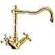 Заказать Смеситель для раковины Remer Liberty 13ALIDO Золото в магазине сантехники Santeh-Crystal.ru