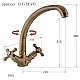 Приобрести Смеситель для раковины Remer Liberty 13GLIVO Бронза в магазине сантехники Santeh-Crystal.ru