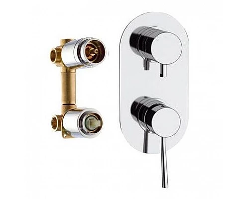 Приобрести Смеситель для ванны Remer Minimal N937 Хром в магазине сантехники Santeh-Crystal.ru