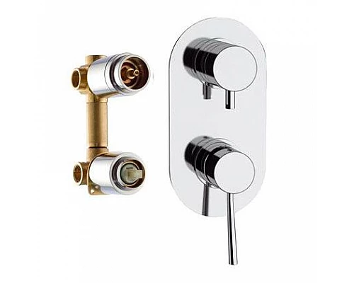 Купить Смеситель для ванны Remer Minimal N93 Хром в магазине сантехники Santeh-Crystal.ru