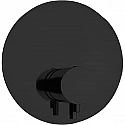 Смеситель для душа Remer Minimal Thermo NT30KBNO с термостатом Черный матовый