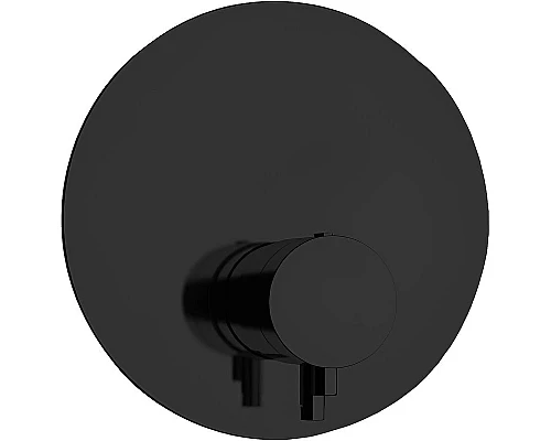 Приобрести Смеситель для душа Remer Minimal Thermo NT30KBNO с термостатом Черный матовый в магазине сантехники Santeh-Crystal.ru