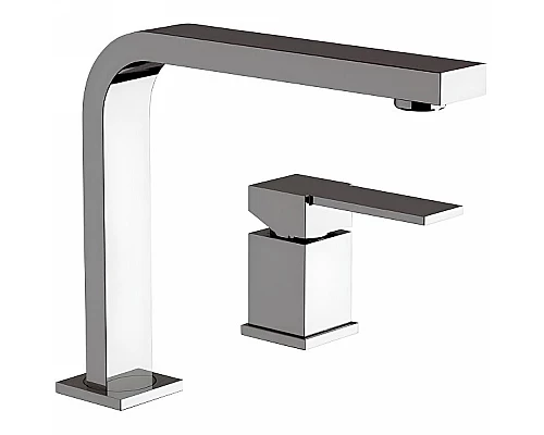 Приобрести Смеситель для раковины Remer Qubica Q57 Хром в магазине сантехники Santeh-Crystal.ru