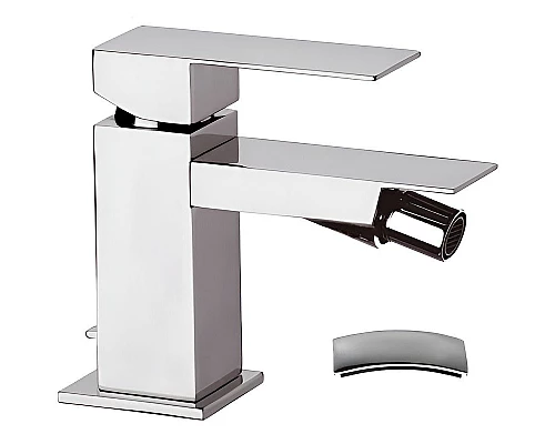 Заказать Смеситель для биде Remer Qubica Design QD20 Хром в магазине сантехники Santeh-Crystal.ru