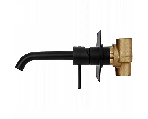 Приобрести Смеситель для раковины Remer X-Style X15NO Черный матовый в магазине сантехники Santeh-Crystal.ru