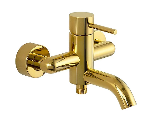 Купить Смеситель для ванны Remer X-Style X05DO Золото в магазине сантехники Santeh-Crystal.ru
