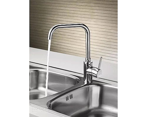 Купить Смеситель для кухни Roca Targa 5A8360C0M Хром в магазине сантехники Santeh-Crystal.ru