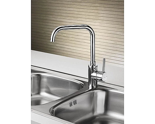 Купить Смеситель для кухни Roca Targa 5A8360C0M Хром в магазине сантехники Santeh-Crystal.ru