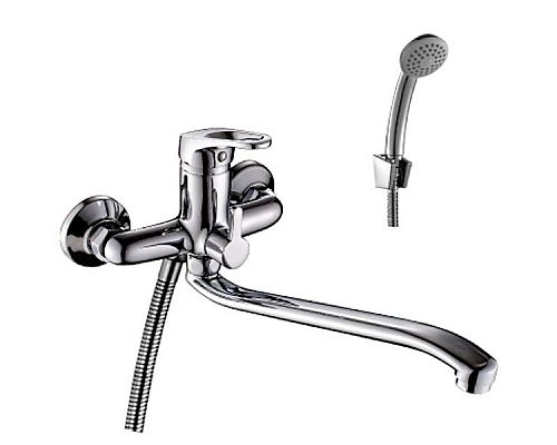 Заказать Смеситель для ванны и душа Rossinka B35-34 Хром в магазине сантехники Santeh-Crystal.ru