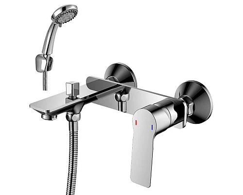 Купить Смеситель для ванны Rossinka RS27-31 Хром в магазине сантехники Santeh-Crystal.ru