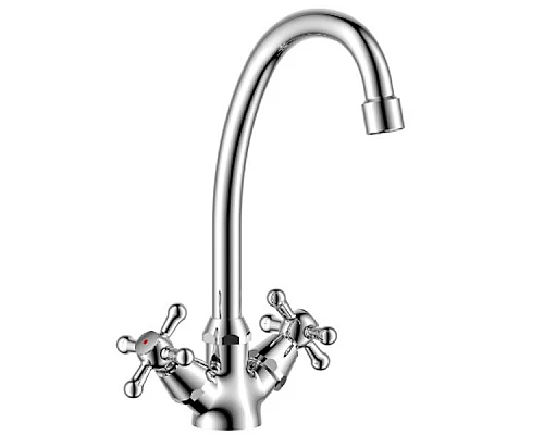 Заказать Смеситель для кухни Rossinka Y02-71 Хром в магазине сантехники Santeh-Crystal.ru
