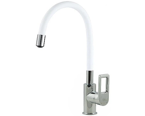 Купить Смеситель для кухни Rossinka Z35-35U-White Белый Хром в магазине сантехники Santeh-Crystal.ru
