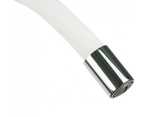 Купить Смеситель для кухни Rossinka Z35-35U-White Белый Хром в магазине сантехники Santeh-Crystal.ru