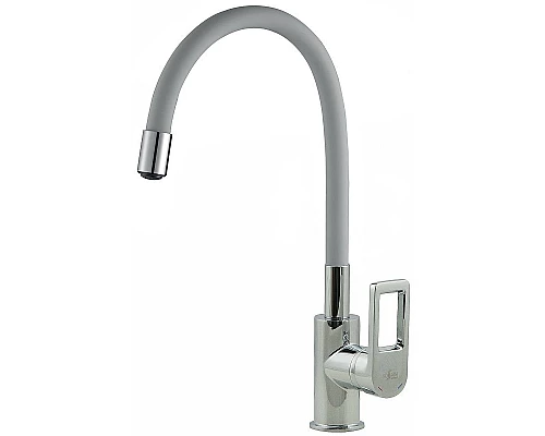 Приобрести Смеситель для кухни Rossinka Z35-35U-Gray Серый Хром в магазине сантехники Santeh-Crystal.ru