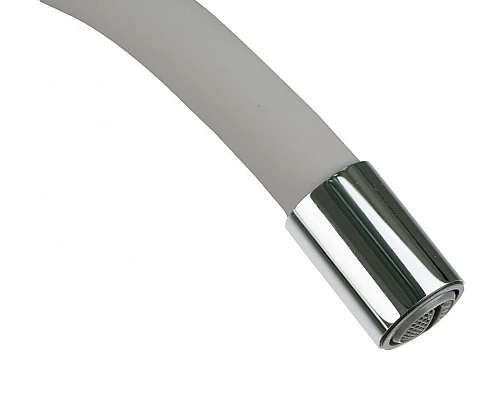 Приобрести Смеситель для кухни Rossinka Z35-35U-Gray Серый Хром в магазине сантехники Santeh-Crystal.ru