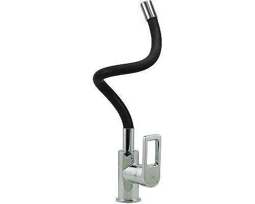 Заказать Смеситель для кухни Rossinka Z35-35U-Black Черный Хром в магазине сантехники Santeh-Crystal.ru