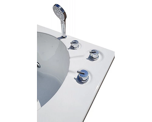 Купить Смеситель на борт ванны Royal Bath Hardon RB611 Хром в магазине сантехники Santeh-Crystal.ru