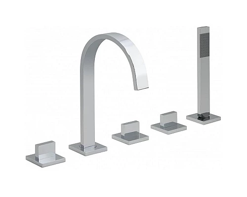 Приобрести Смеситель на борт ванны Royal Bath Triumph RB501 Хром в магазине сантехники Santeh-Crystal.ru