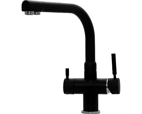 Заказать Смеситель для кухни Seaman Barcelone SSL-5383-NM Черный в магазине сантехники Santeh-Crystal.ru