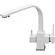 Приобрести Смеситель для кухни Seaman Barcelone SSL-5390-SG Белый в магазине сантехники Santeh-Crystal.ru