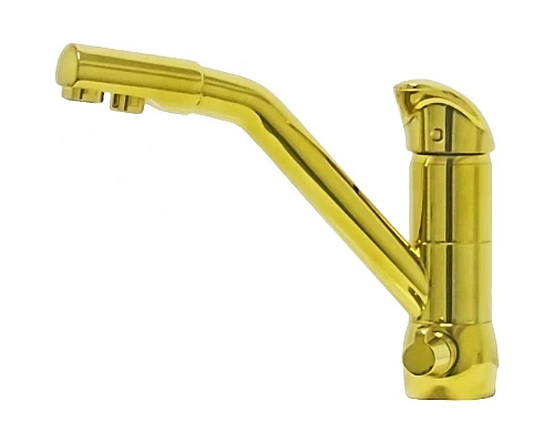 Купить Смеситель для кухни Seaman Barcelone SSL-5361-SP Золото в магазине сантехники Santeh-Crystal.ru