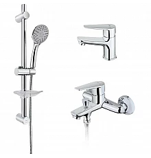 Комплект смесителей Teka Sineu 837101210 Хром