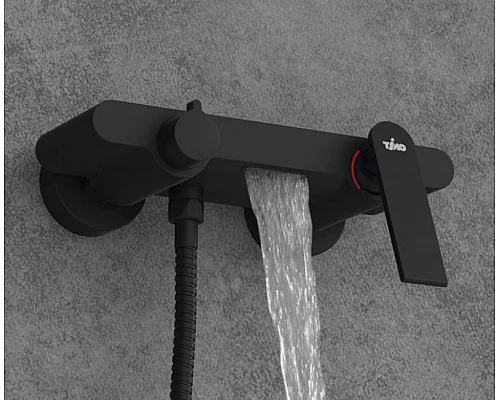 Заказать Смеситель для ванны Timo Anni 2714/03Y Черный в магазине сантехники Santeh-Crystal.ru