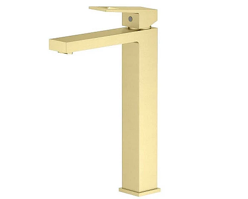 Приобрести Смеситель для раковины Timo Briana 7111/17F Золото матовое в магазине сантехники Santeh-Crystal.ru