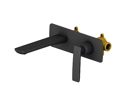 Заказать Смеситель для раковины Timo Helmi 4071/03SM Черный в магазине сантехники Santeh-Crystal.ru