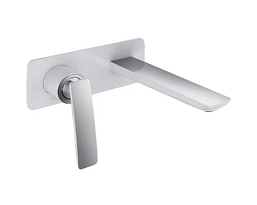 Купить Смеситель для раковины Timo Helmi 4071/00-16SM Хром Белый в магазине сантехники Santeh-Crystal.ru