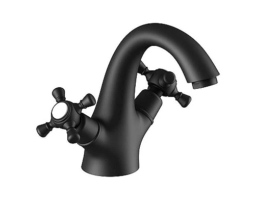 Приобрести Смеситель для раковины Timo Nelson 1911/03F Черный в магазине сантехники Santeh-Crystal.ru