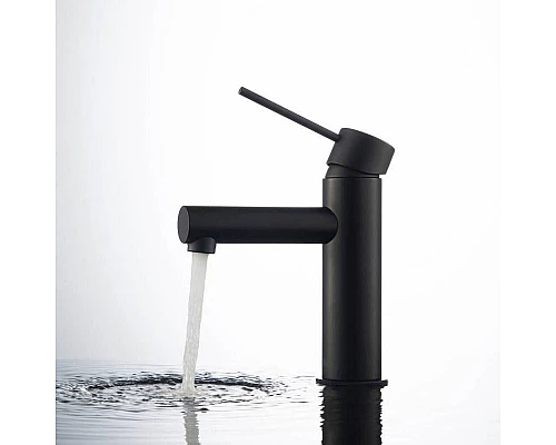 Заказать Смеситель для раковины Timo Saona 2361/03F Черный в магазине сантехники Santeh-Crystal.ru