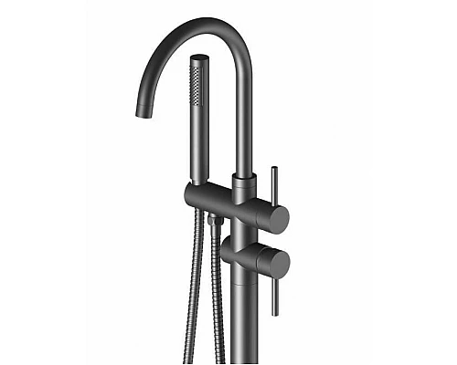 Приобрести Смеситель для ванны Timo Saona 2300/03Y-CR Черный в магазине сантехники Santeh-Crystal.ru