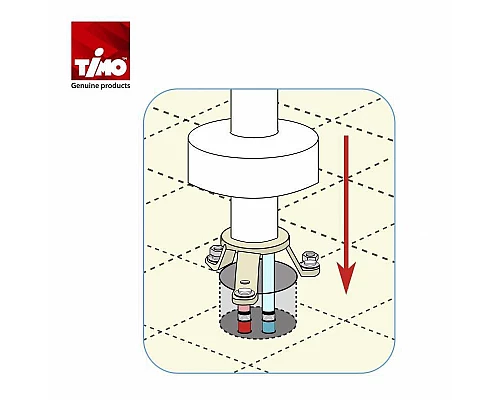 Приобрести Смеситель для ванны Timo Saona 2300/03Y-CR Черный в магазине сантехники Santeh-Crystal.ru