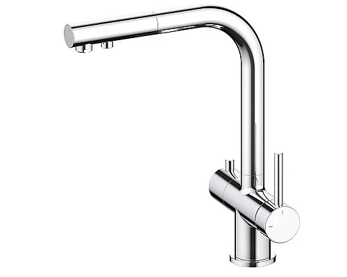 Купить Смеситель для кухни Timo Saona 2356/00FL Хром в магазине сантехники Santeh-Crystal.ru