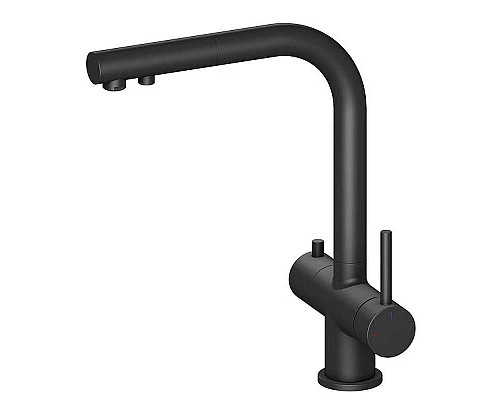 Заказать Смеситель для кухни Timo Saona 2356/03FL Черный в магазине сантехники Santeh-Crystal.ru