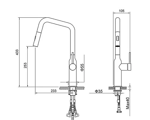 Заказать Смеситель для кухни Timo Saona 2386/02FL Антик в магазине сантехники Santeh-Crystal.ru