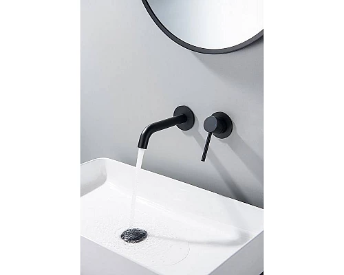 Купить Смеситель для раковины Timo Saona 2372/03SM Черный в магазине сантехники Santeh-Crystal.ru