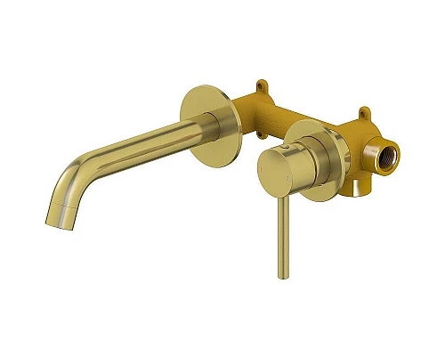 Приобрести Смеситель для раковины Timo Saona 2372/17SM Золото матовое в магазине сантехники Santeh-Crystal.ru